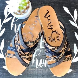 Gypsy Jazz Leopard Sandal